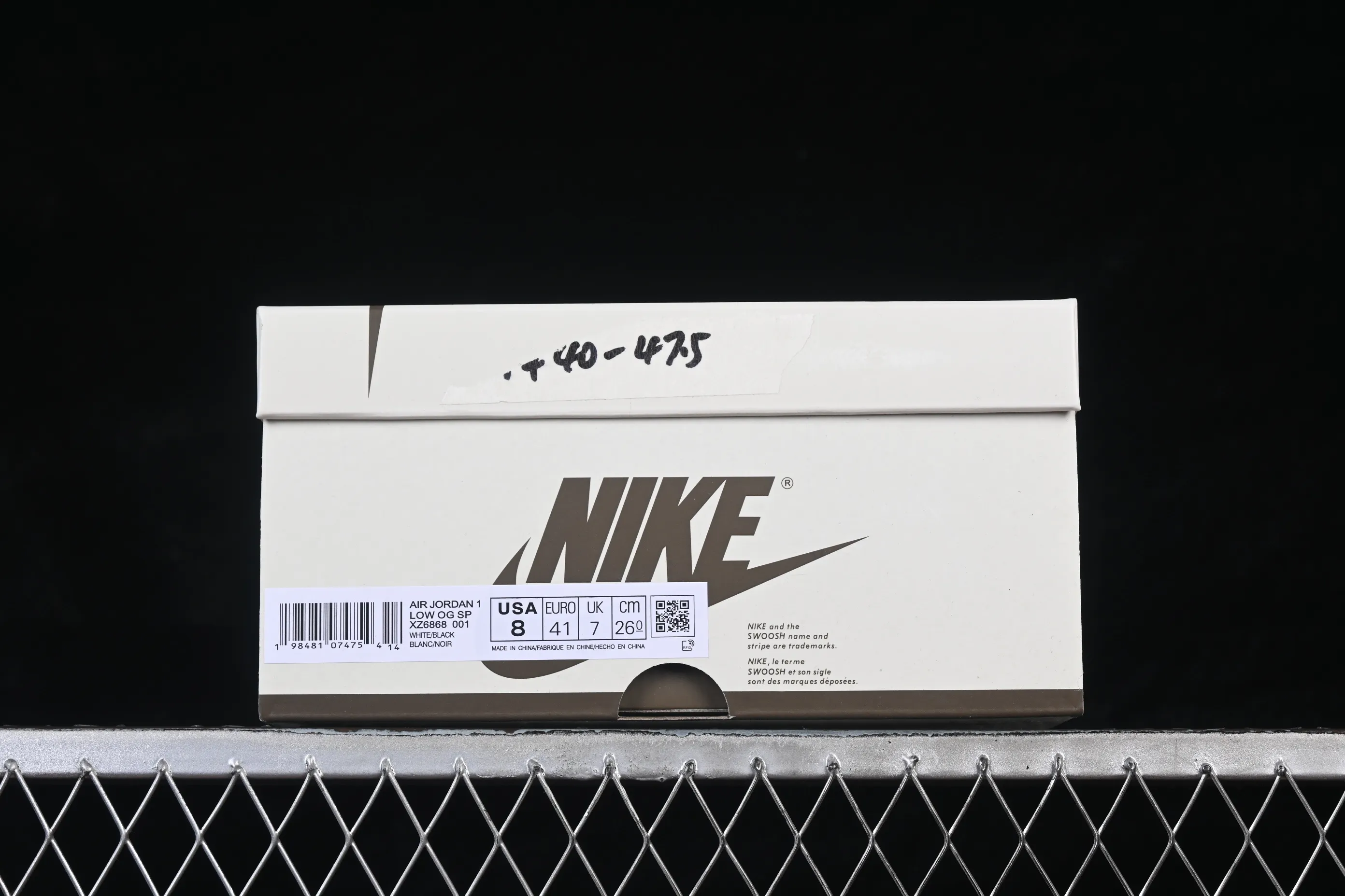All Categories Air Jordan Jordan Series Basketball Shoes Air Jordan 1 Low Travis Scott x Air Jordan 1 Low OG AJ1 Joe 1 Joint Overhead XZ6868-001